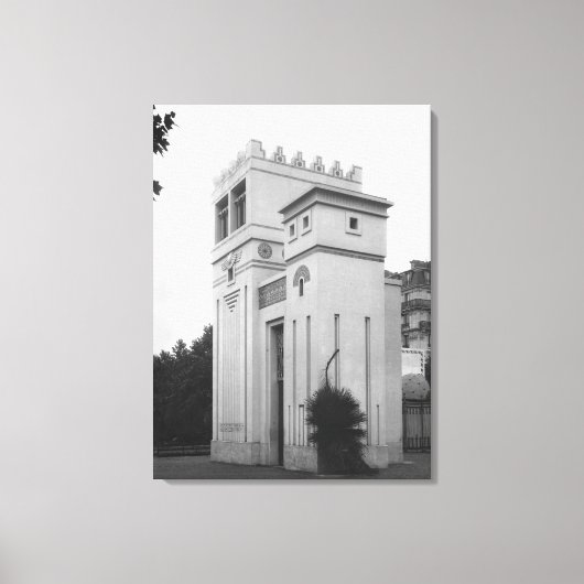 Assyrisch Huis, Universele Vertoning, Parijs Canvas Afdruk (Voorkant)
