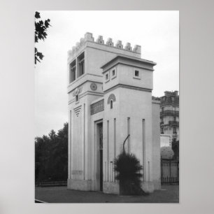 Assyrisch Huis, Universele Vertoning, Parijs Poster