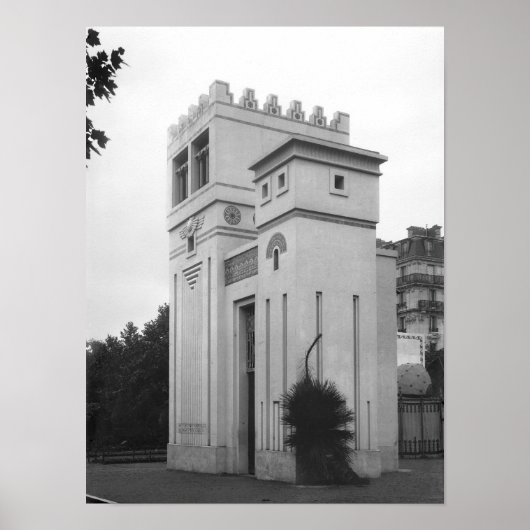 Assyrisch Huis, Universele Vertoning, Parijs Poster (Voorkant)