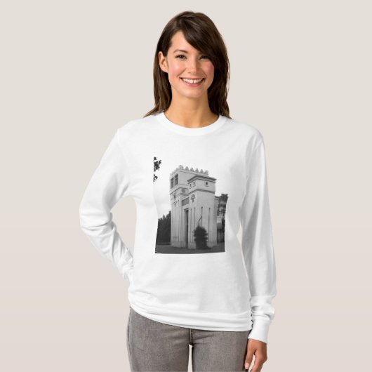 Assyrisch Huis, Universele Vertoning, Parijs T-shirt (Voorkant volledig)