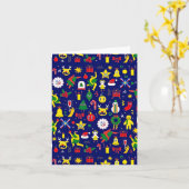 Assyrisch Klein, 4 x 5,6-inch gevouwen Wenskaart Kaart (Gele Bloem)