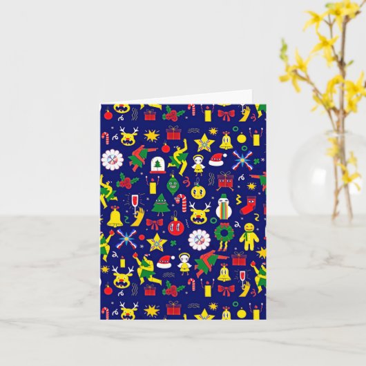 Assyrisch Klein, 4 x 5,6-inch gevouwen Wenskaart Kaart (Gele Bloem)