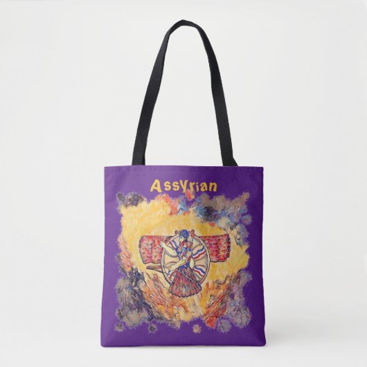 Assyrisch KunstTas Tote Bag (Voorkant)