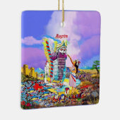 Assyrisch Nieuwjaar Keramisch Ornament (Rechts)