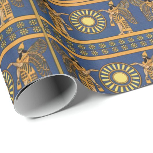 Assyrisch omslagpapier cadeaupapier (Rol Hoek)