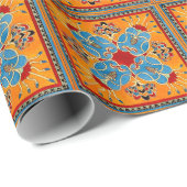  Assyrisch Ornament Cadeaupapier (Rol Hoek)