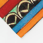  Assyrisch Ornament Fleece Deken (Hoek)