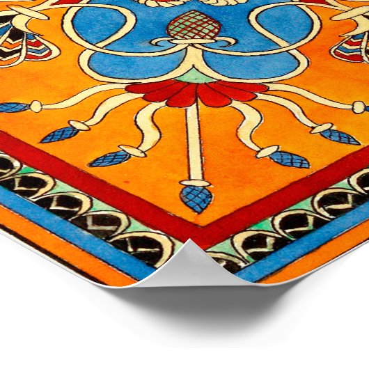 Assyrisch Ornament Print door E.A. Nedwill (Hoek)