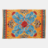  Assyrisch Ornament Theedoek (Horizontaal)