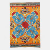  Assyrisch Ornament Theedoek (Verticaal)