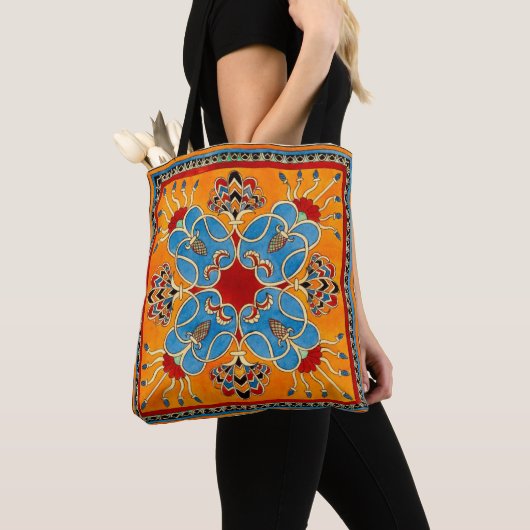  Assyrisch Ornament Tote Bag (Dichtbij)