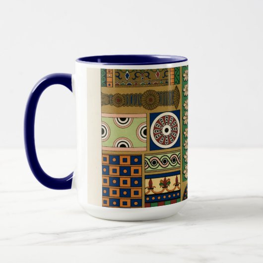 Assyrisch  patroon mok (Links)