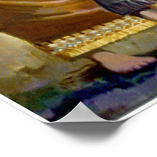 Assyrisch Poster van de Koning (Hoek)