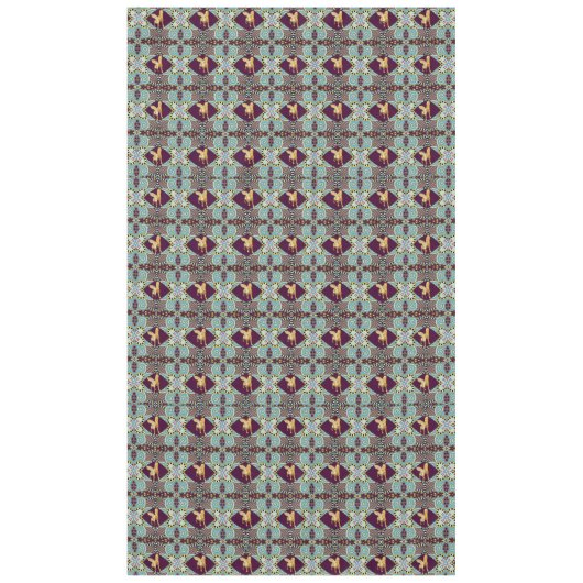 Assyrische aangepaste katoenen tablet, 60 x 104 in tafelkleed (Voorkant)