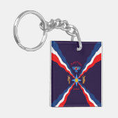 Assyrische AcrylSleutelhanger Sleutelhanger (Voorkant Links)