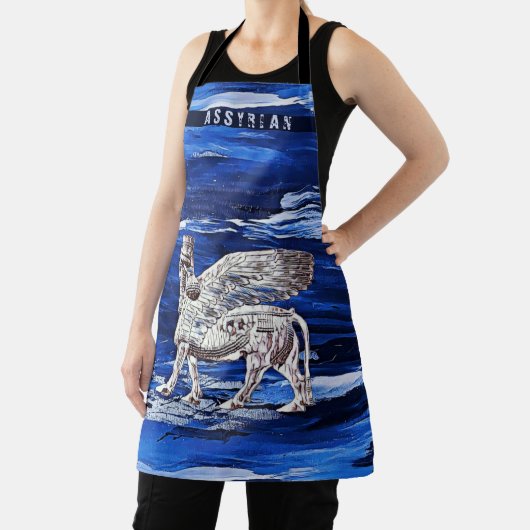 Assyrische All-Over Print Schort (Insitu)