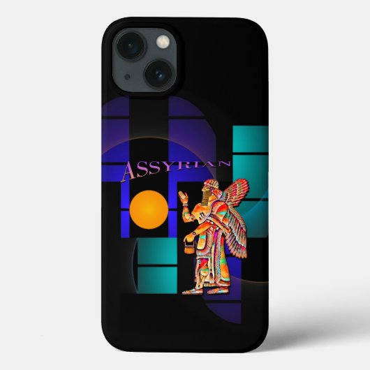 Assyrische Anunnaki iPhone / iPad hoes (Achterkant)