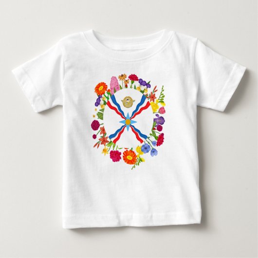 Assyrische Baby T-Shirt (Voorkant)