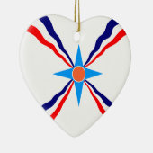 Assyrische bevolking, Democratische Republiek Cong Keramisch Ornament (Rechts)