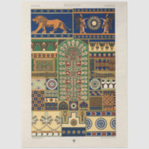 Assyrische godheid Apkallu, gevleugeld genie, zon