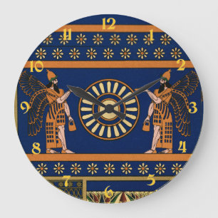 Assyrische godheid genaamd een Apkallu of gevleuge Grote Klok