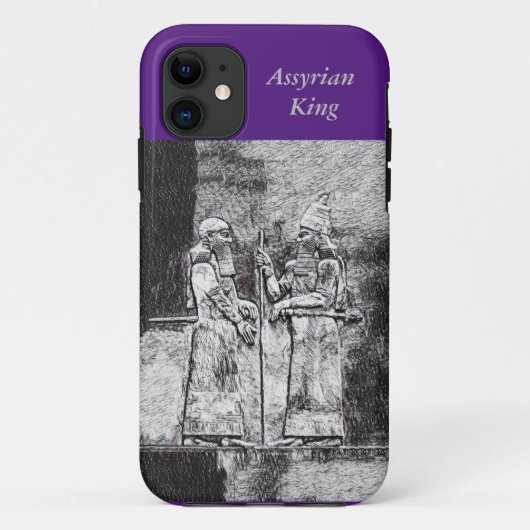 Assyrische King iPhone/iPad case (Achterkant)