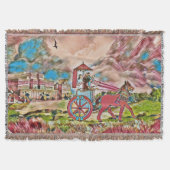 Assyrische koning gooit deken (Voorkant)