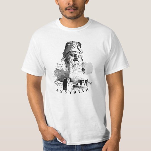 Assyrische Lamassu T-shirt (Voorkant)
