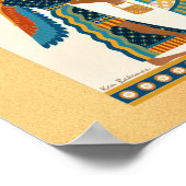 Assyrische levensboom poster (Hoek)