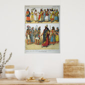 Assyrische Mode Poster (Keuken)