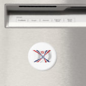 Assyrische Natie Vlag Magneet (Insitu (Vaatwasser))