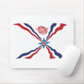 Assyrische Natie Vlag Muismat (Met muis)