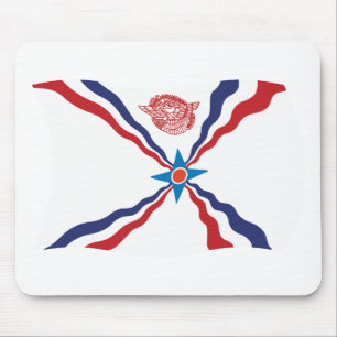 Assyrische Natie Vlag Muismat