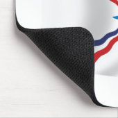 Assyrische Natie Vlag Muismat (Hoek)
