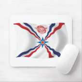 Assyrische Natie Vlag Muismat (Met muis)
