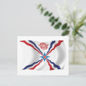 Assyrische Natie Vlag Postkaart (Staand voorkant)