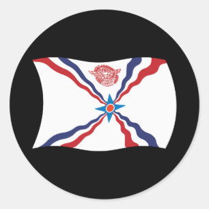Assyrische Natie Vlag Sticker