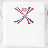 Assyrische Natie Vlag Sticker (Tas)