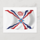 Assyrische Nation Flag Briefkaart (Voorkant)