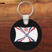 Assyrische Nation Flag Sleutelhanger (Voorkant)