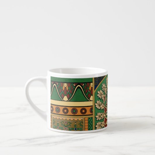 Assyrische retro retro retro retro retro represso espresso kop (Links)