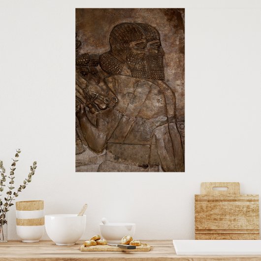Assyrische soldaten poster (Keuken)