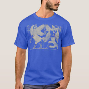 Assyrische Sumerian Mythology Enlil Marduk Dragon  T-shirt