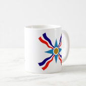 Assyrische vlag - Ata d'Ator Coffee of Tea Mok (Voorkant rechts)
