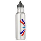 Assyrische vlag - Ata d'Ator Stainless Steel Bottl Waterfles (Links)