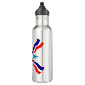 Assyrische vlag - Ata d'Ator Stainless Steel Bottl Waterfles (Rechts)
