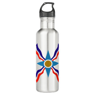 Assyrische vlag - Ata d'Ator Stainless Steel Bottl Waterfles