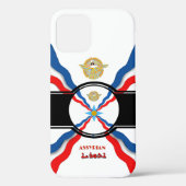 Assyrische vlag Case-Mate iPhone case (Achterkant)