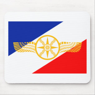 Assyrische vlag, Chaldeaanse vlag, Syrische vlag ( Muismat