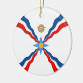 Assyrische vlag keramisch ornament (Links)